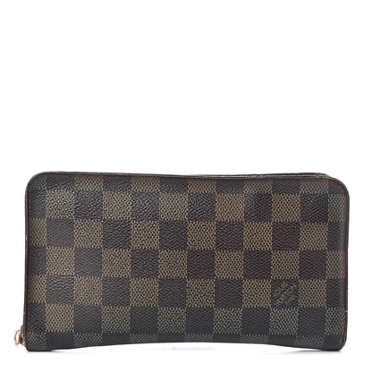 Louis Vuitton Damier Ebene Porte-Monnaie Zippy Wallet 1 of 11