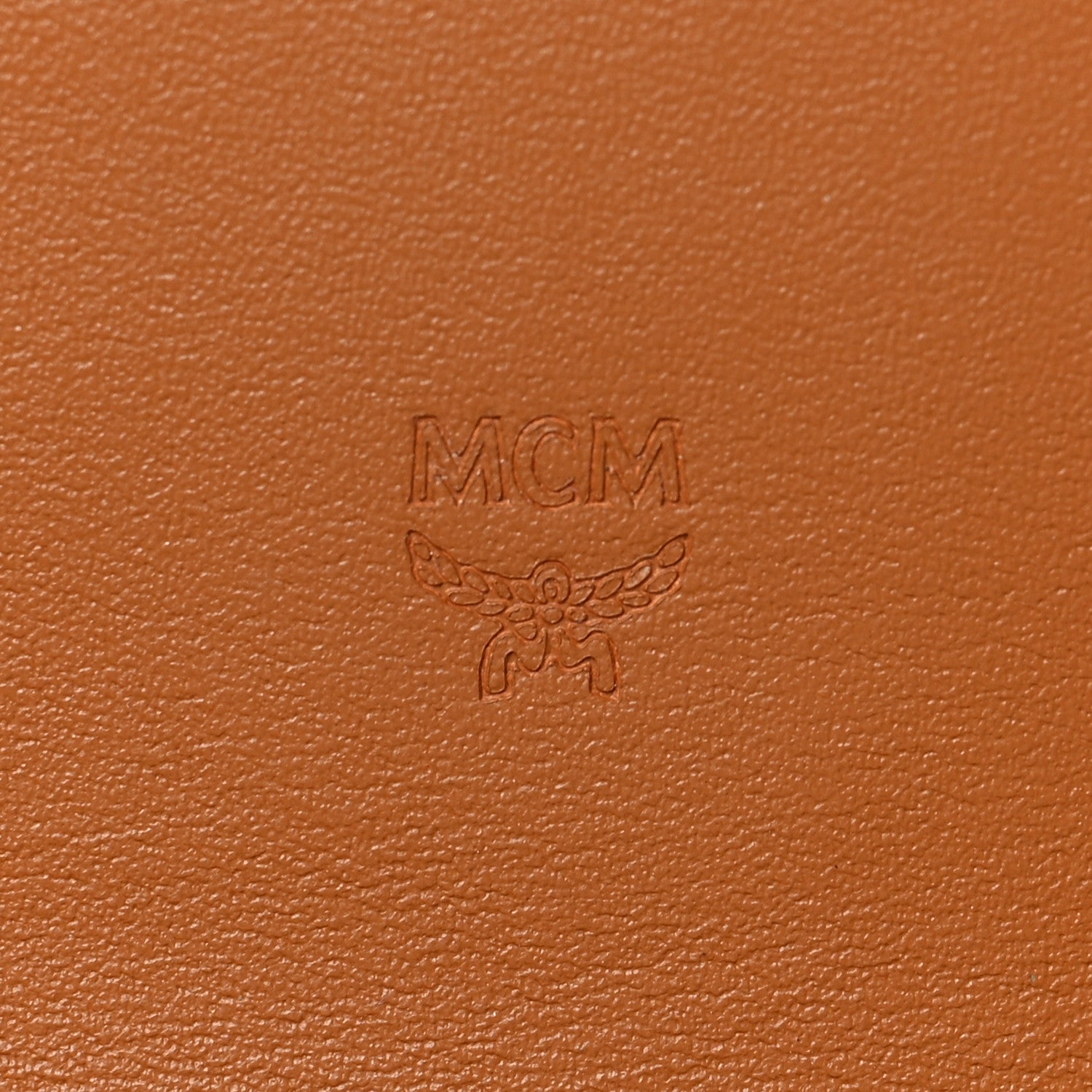 MCM Visetos Large Patricia Wallet On Chain Cognac 6 of 7
