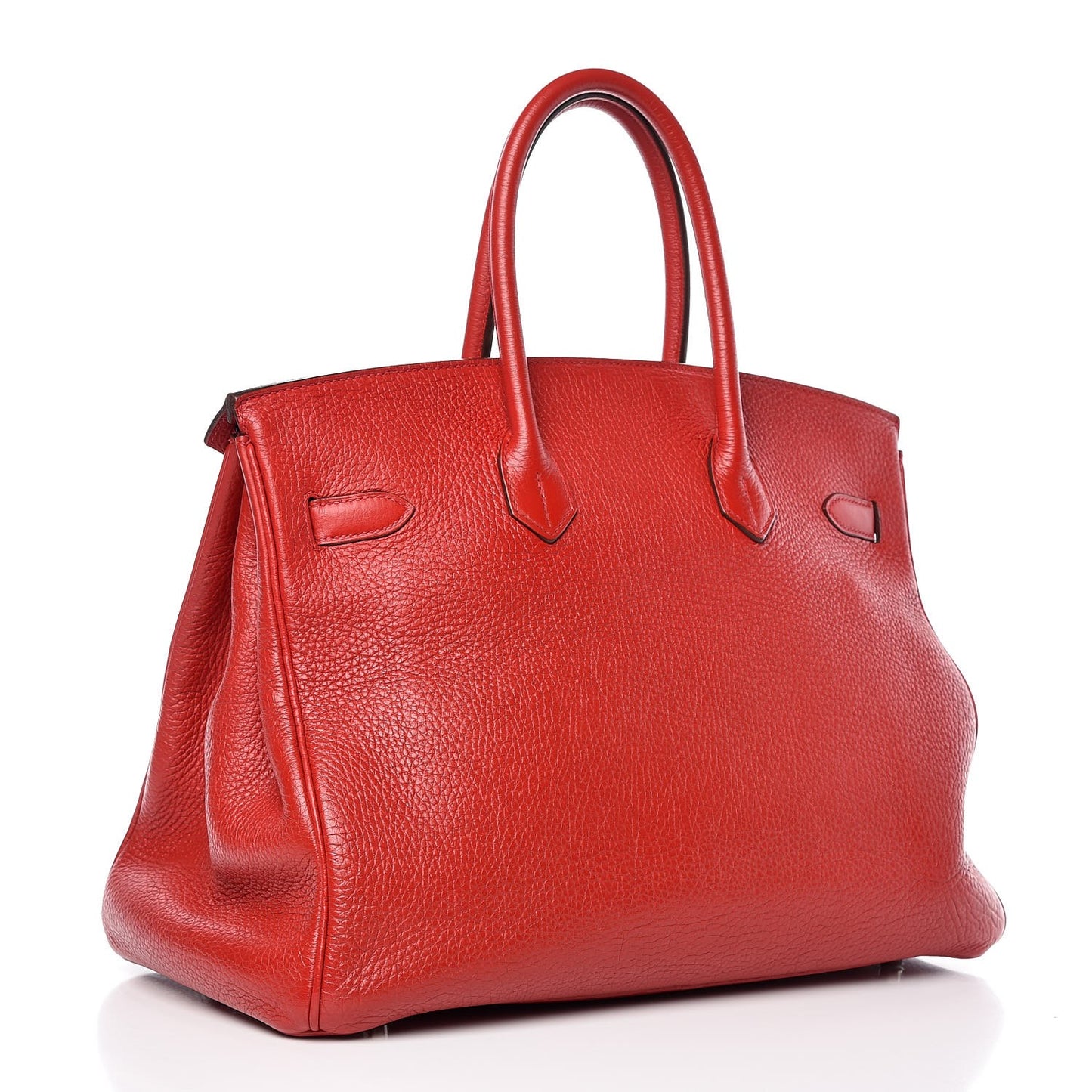 Taurillon Clemence Birkin 35 Rouge Casaque
