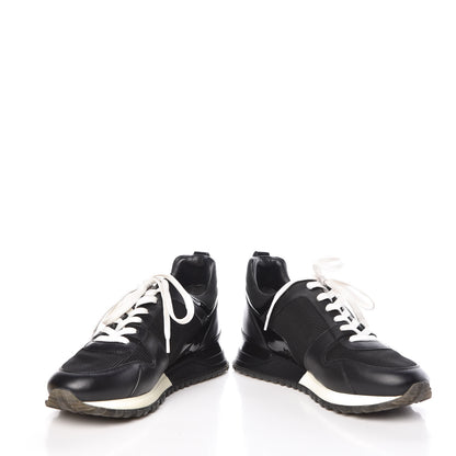 Louis Vuitton Calfskin Run Away Sneakers 36 Black 5 of 9