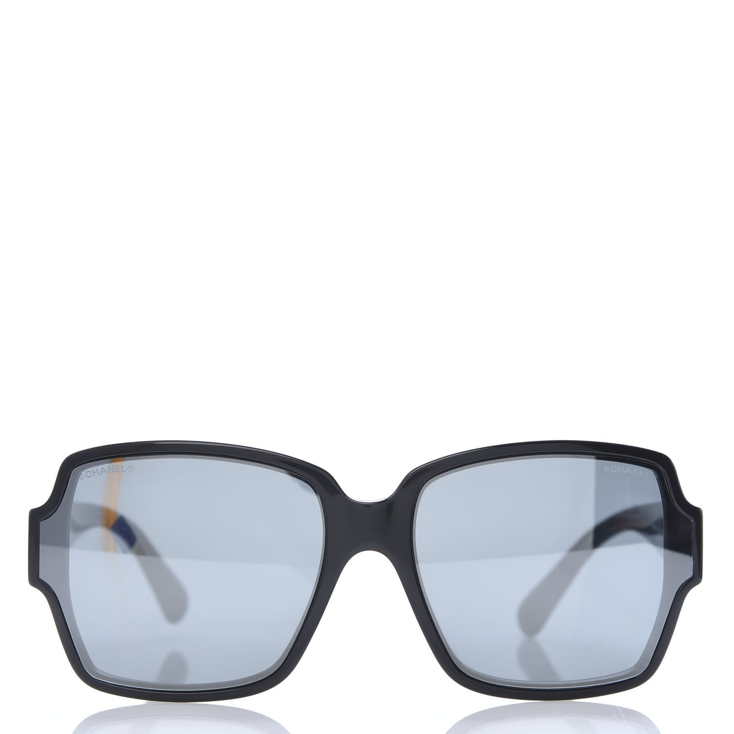 Chanel Acetate Square CC Sunglasses 5385 Black 2 of 8