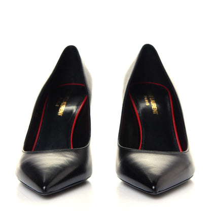 Saint Laurent Kitten Heel Pumps 39 Black 2 of 7