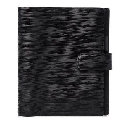 Louis Vuitton Epi Large Ring Agenda Black 1 of 9
