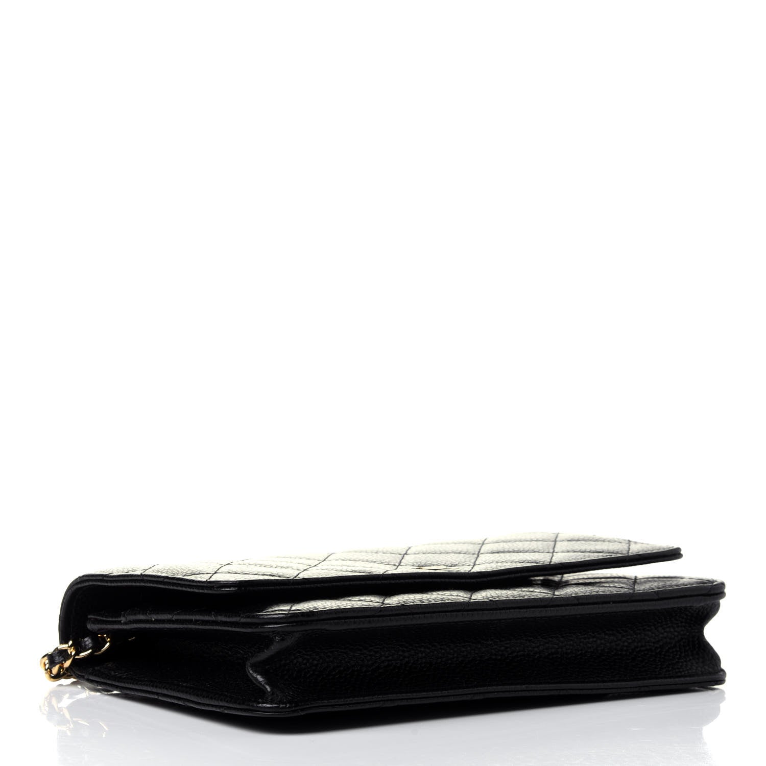 Chanel Caviar Quilted Wallet On Chain WOC Black 3 of 4