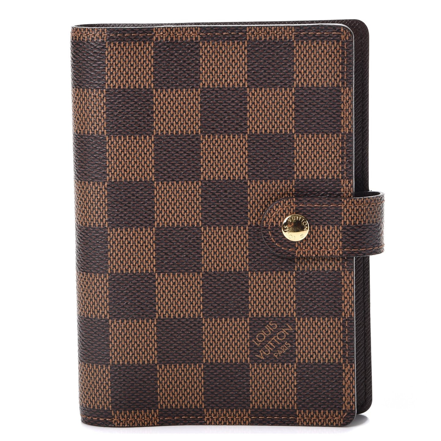 Damier Ebene Small Ring Agenda Cover