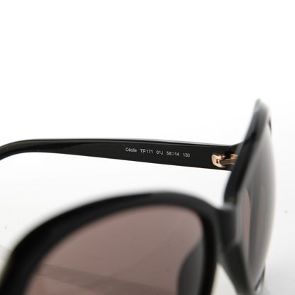 Tom Ford Cecile Sunglasses TF171 Black 6 of 9