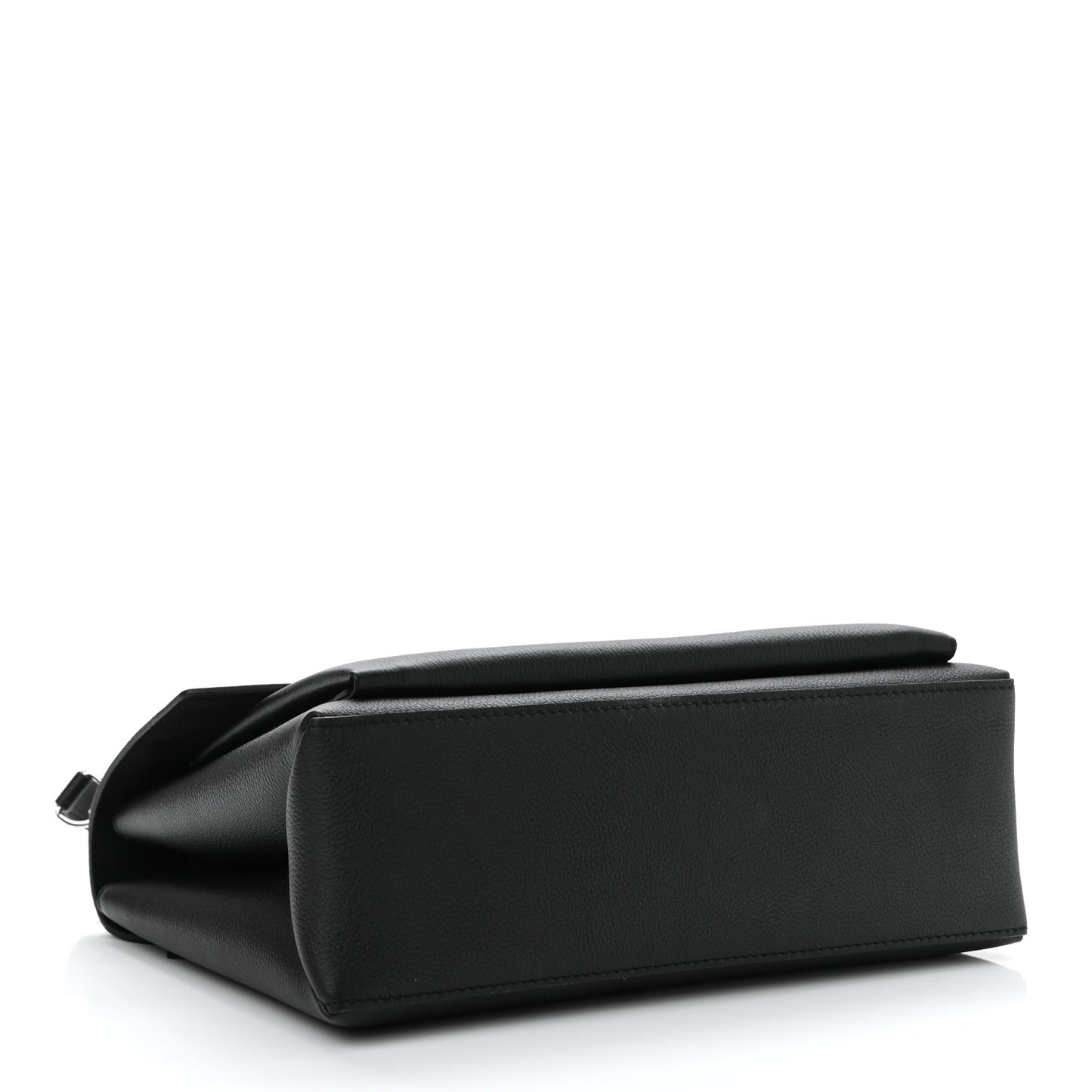Soft Calfskin My Lockme Top Handle Black