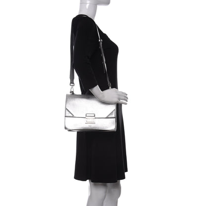 Fendi Vitello Catalan Mirror F is Fendi Kan U Shoulder Bag Argento 2 of 11