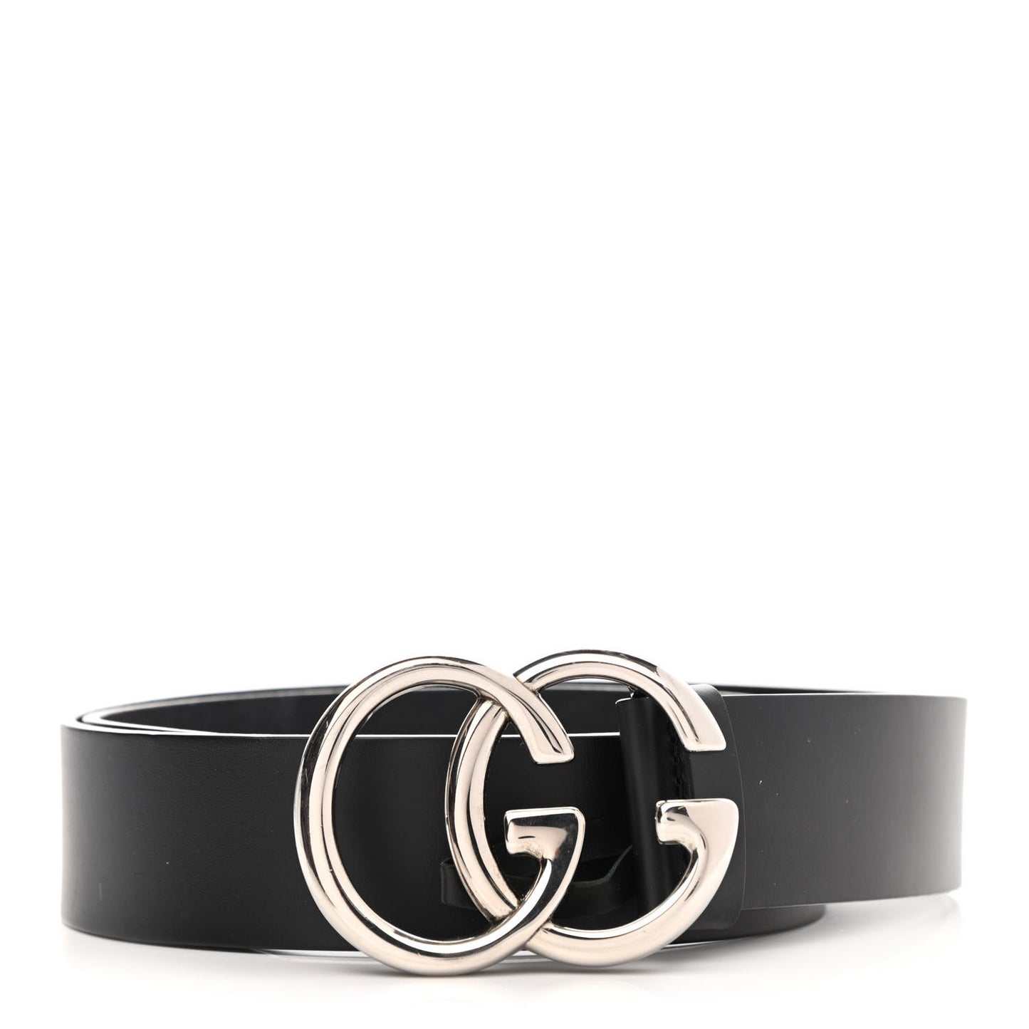 Smooth Calfskin Double G 40mm Belt 85 34 Black