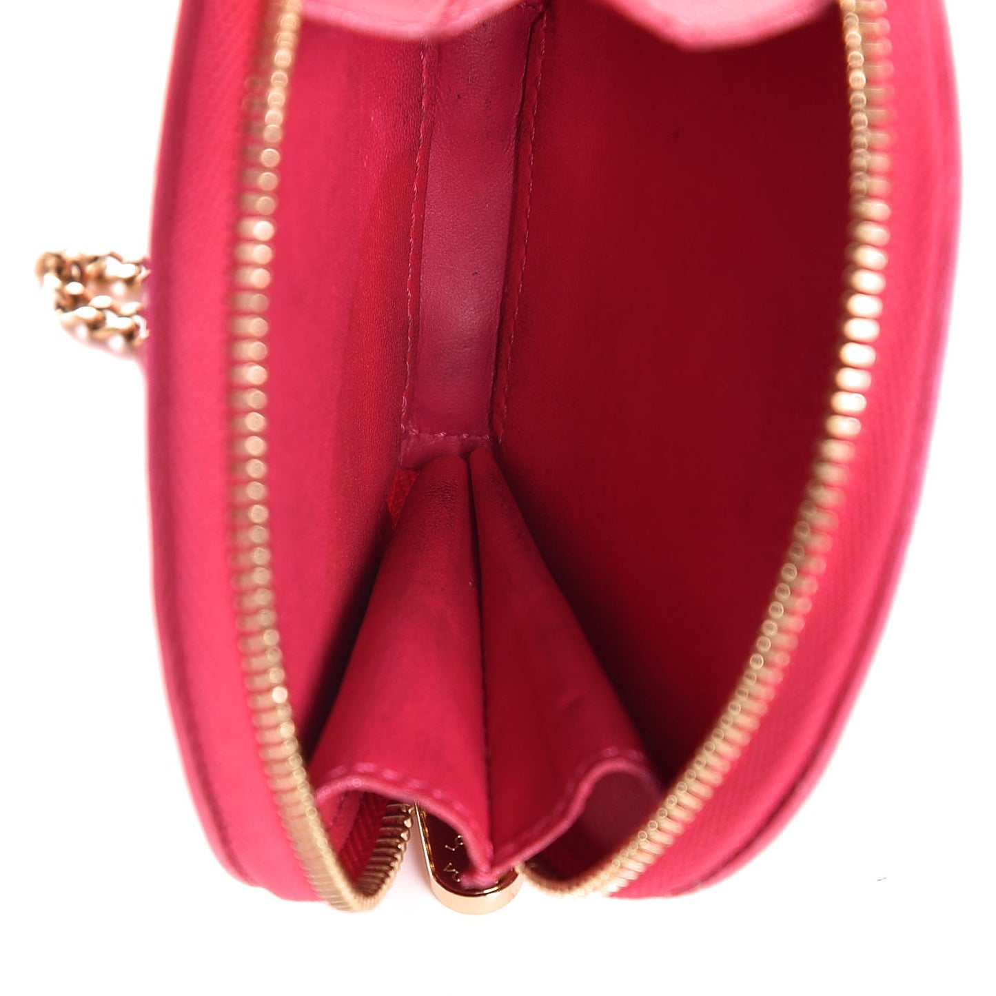 Vernis Roses Chapeau Coin Purse Rose Pop