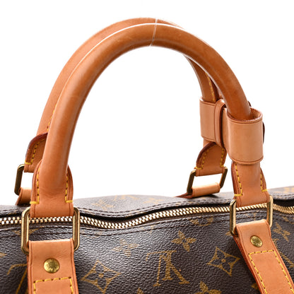 Louis Vuitton Monogram Keepall Bandouliere 55 16 of 19
