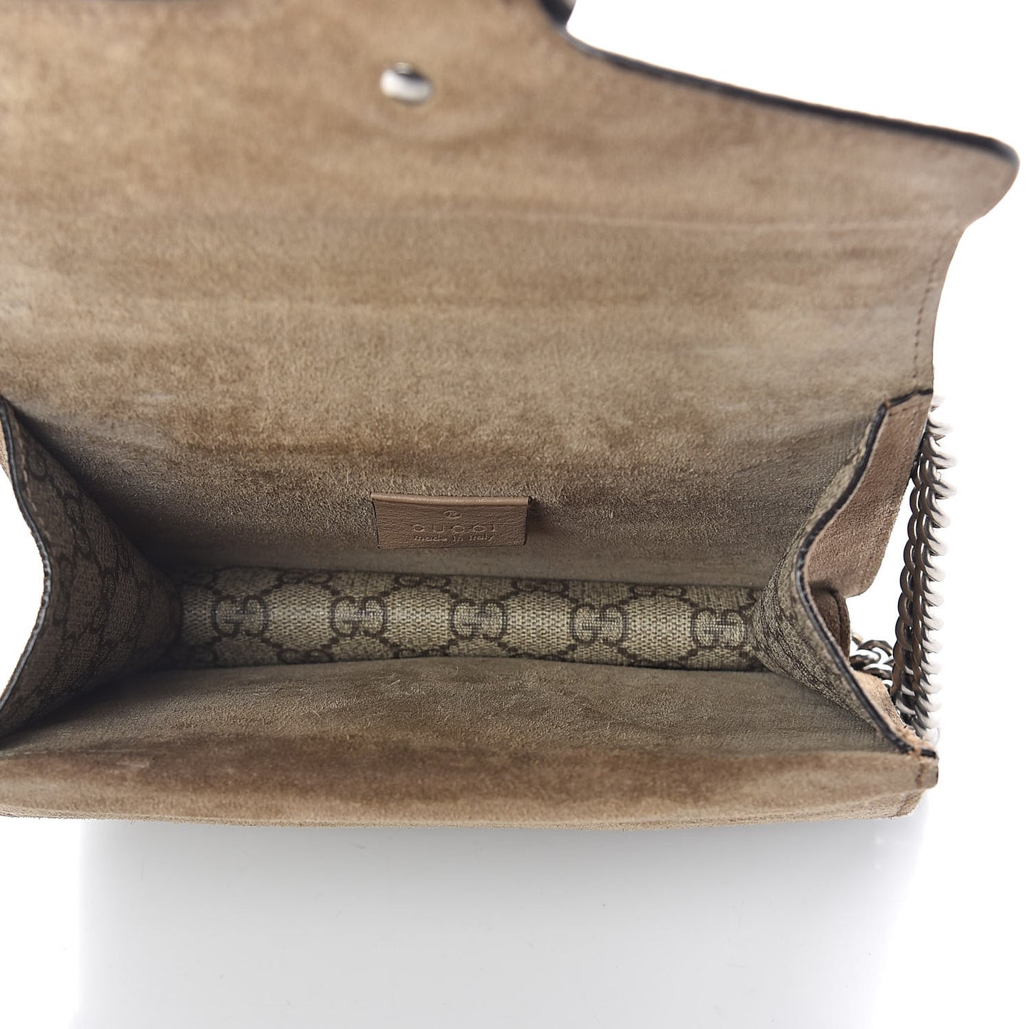 GG Supreme Monogram Mini Dionysus Shoulder Bag Taupe