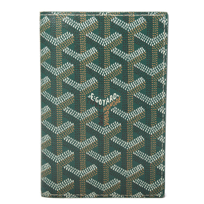 Goyard Goyardine Passport Wallet Green 1 of 7