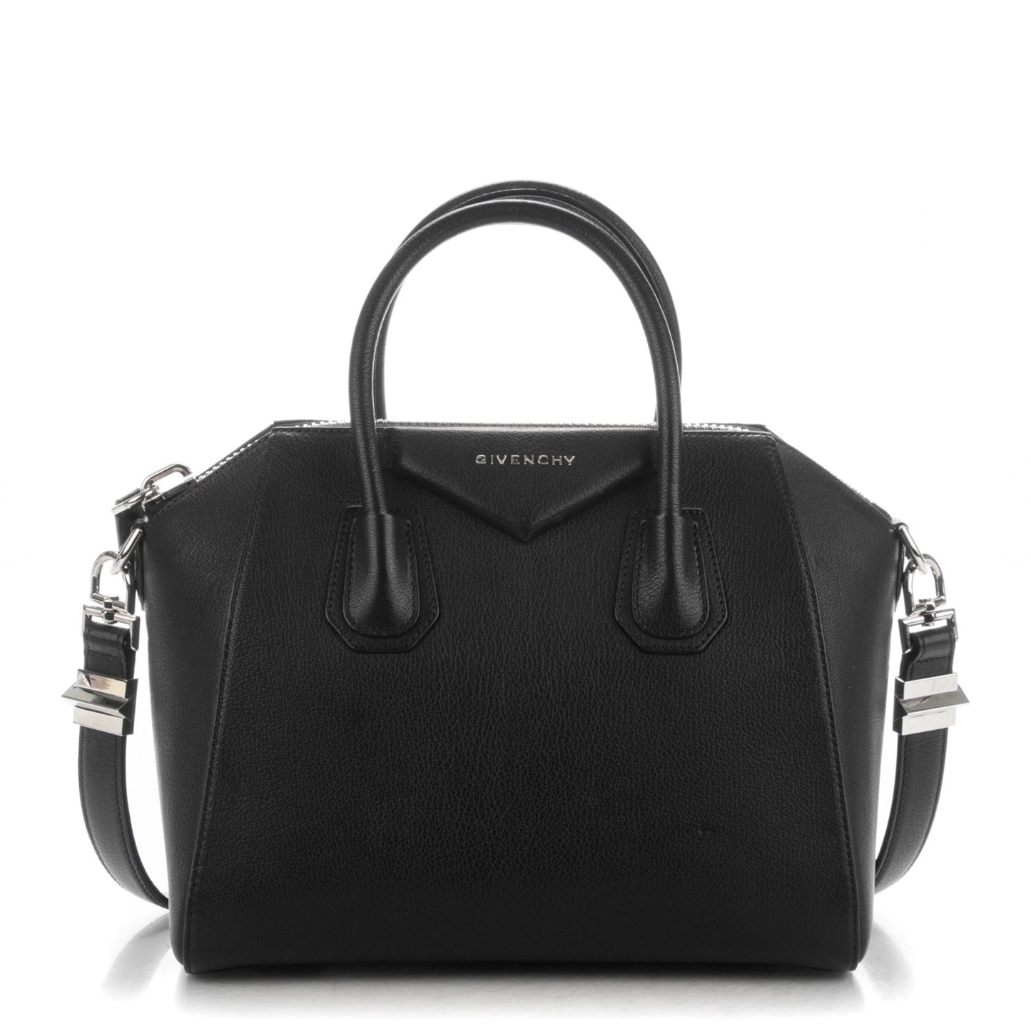 Sugar Goatskin Small Antigona Black