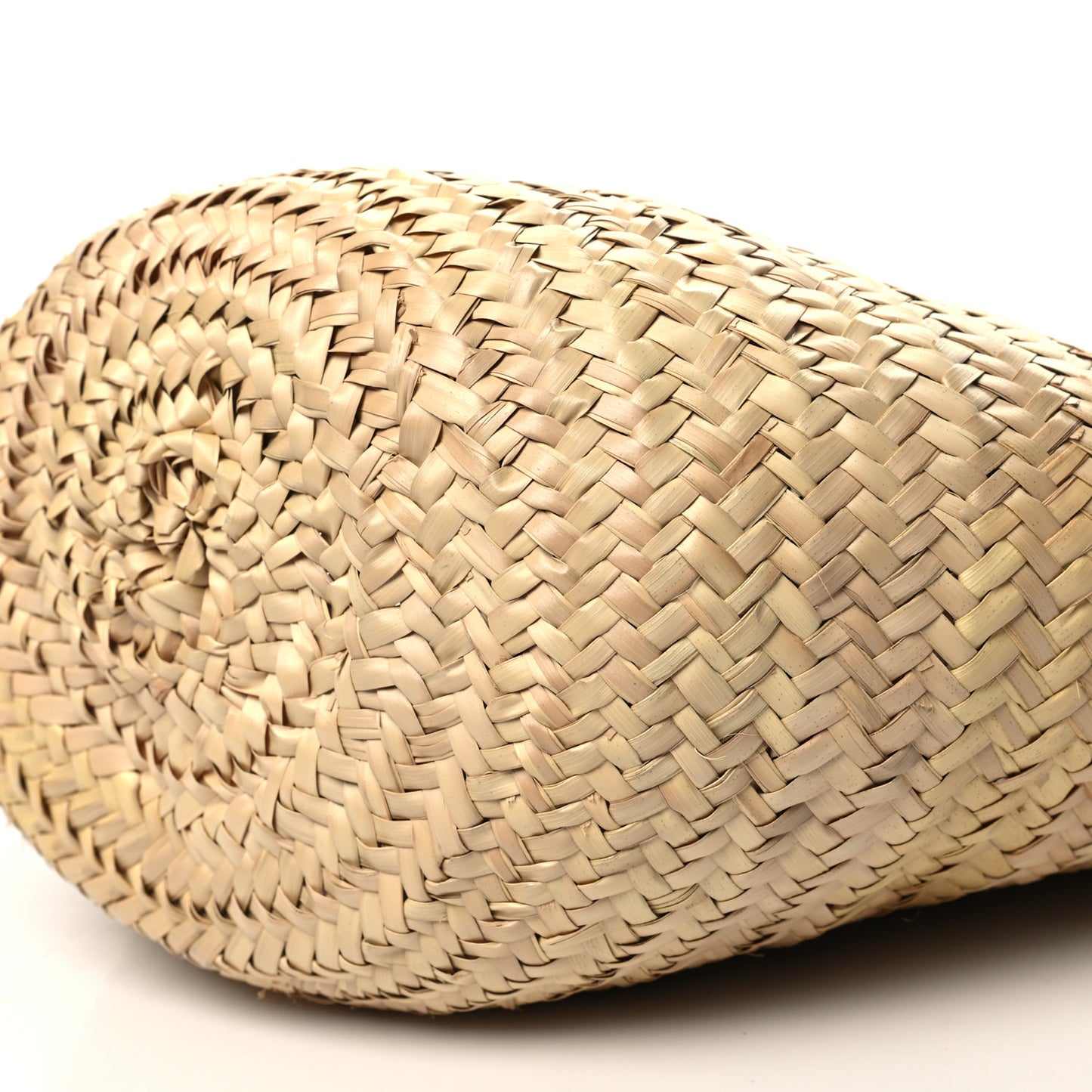 Woven Straw Loubishore Tote Natural Snow
