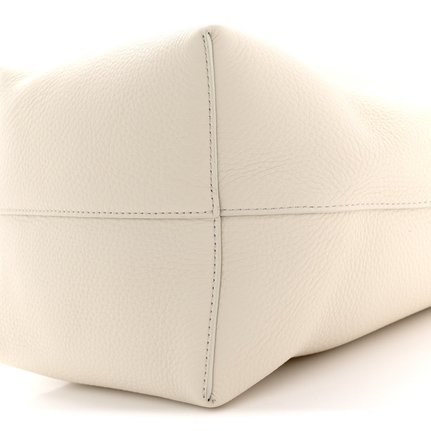 The Row Grained Calfskin Medium N/S Park Tote Ivory 10 of 13