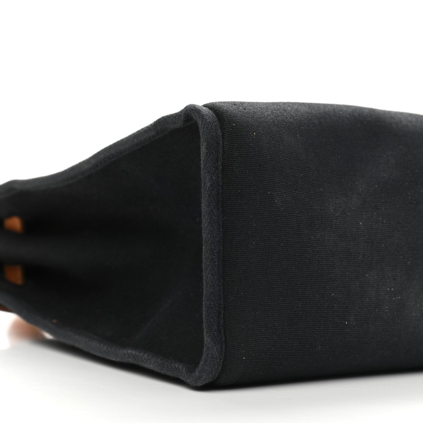 Toile Vache Calfskin Herbag PM 30 Black Natural