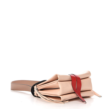 Valentino Garavani Smooth Calfskin Small VRing Crossbody Bag Rose Cannelle Light Ivory Cerise 3 of 11