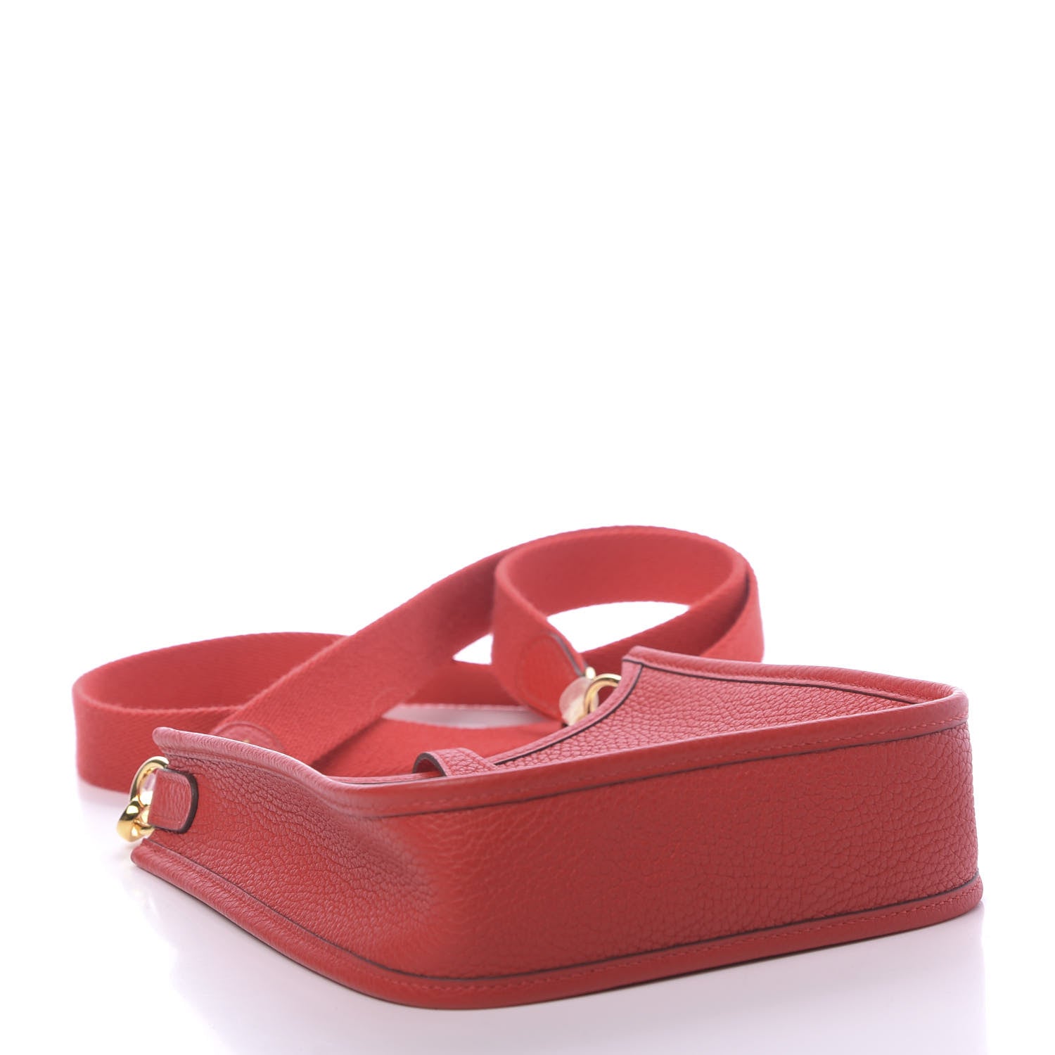 Hermes Taurillon Clemence Evelyne TPM Rouge de Coeur 4 of 10