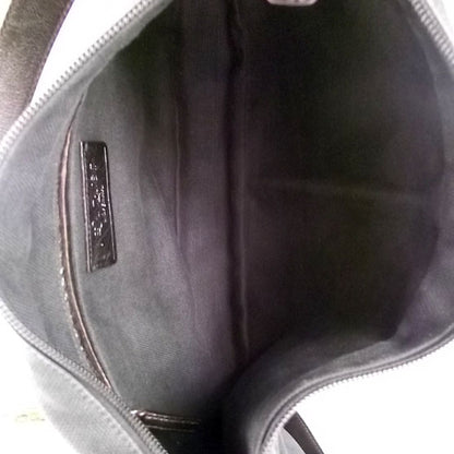 Saint Laurent Canvas Mombasa Horn Shoulder Bag 8 of 8