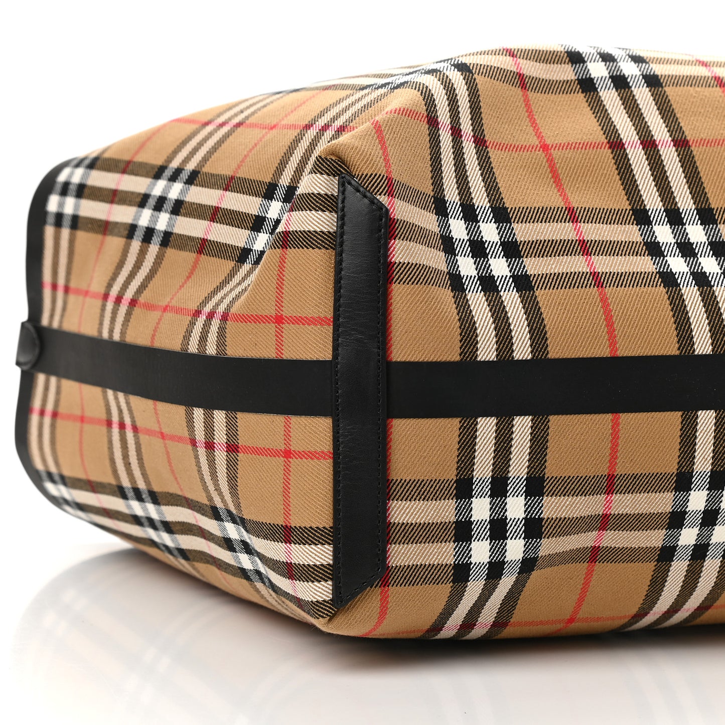 Vintage Check Medium The Giant Reversible Tote Antique Yellow Bright Red