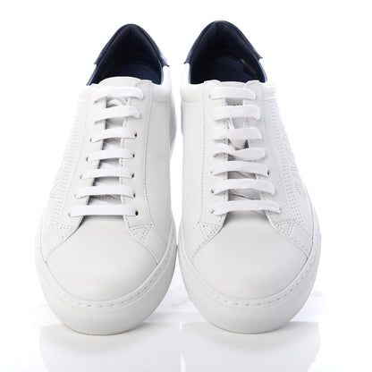 Givenchy Calfskin Perforated Urban Street Sneakers 39 White 5 of 10