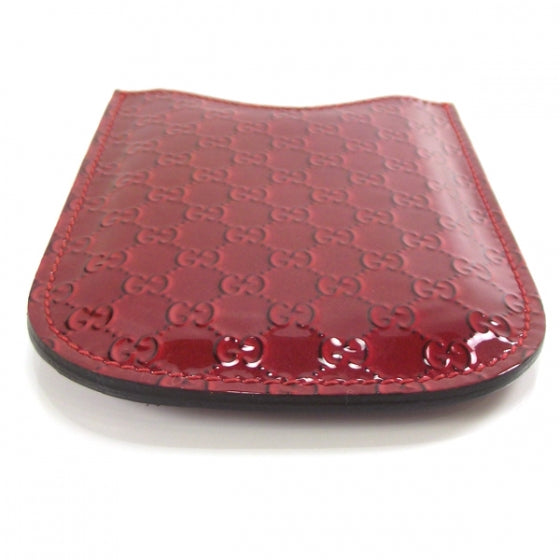 Gucci Patent Microguccissima Blackberry Case Red 3 of 7