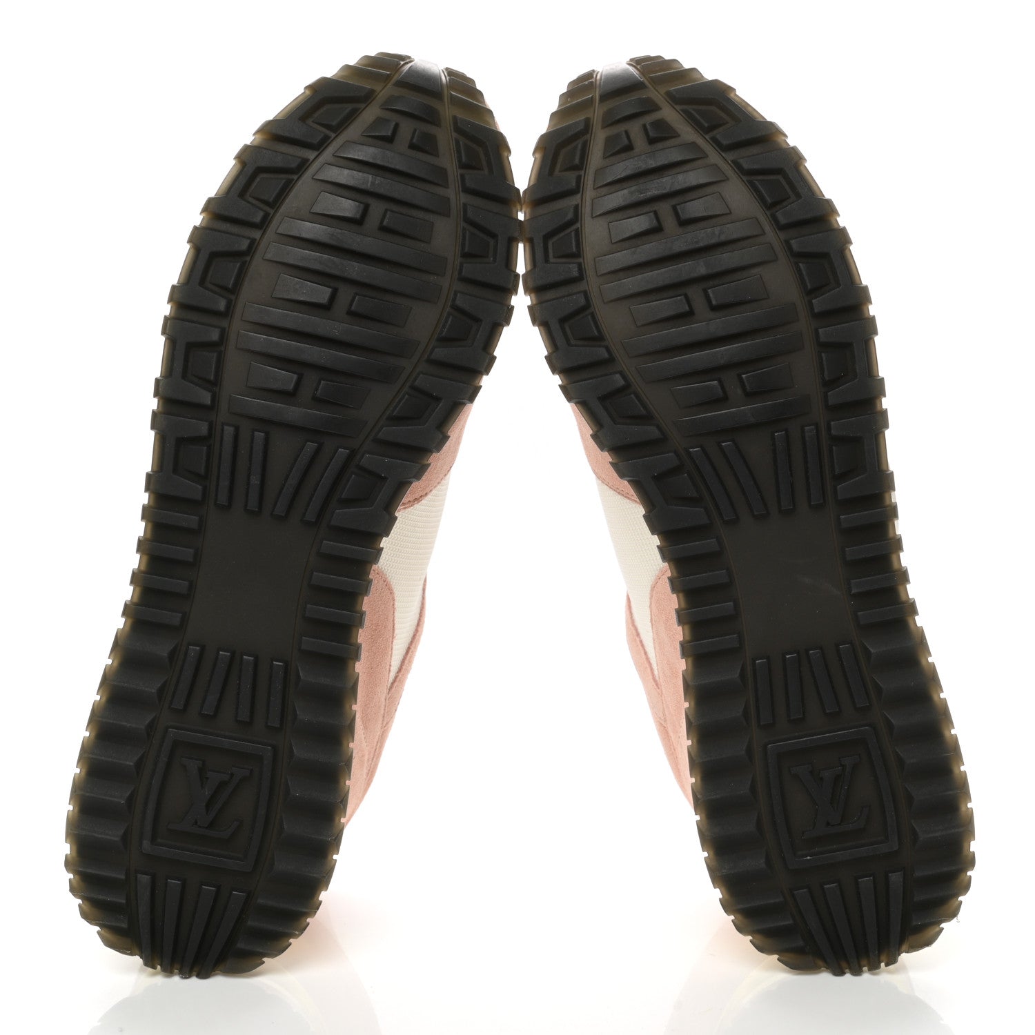 Louis Vuitton Suede Calfskin Run Away Sneakers 41 Pink 5 of 13