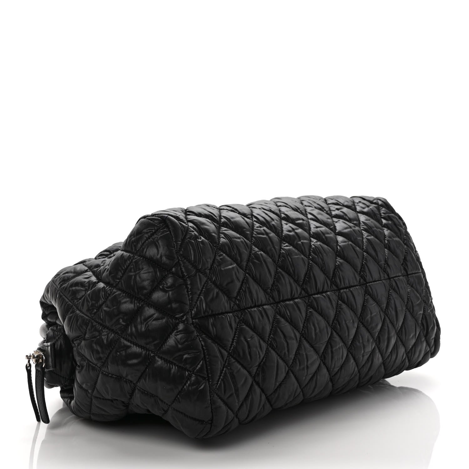 Chanel Nylon Quilted Medium Coco Cocoon Tote Black 4 of 10