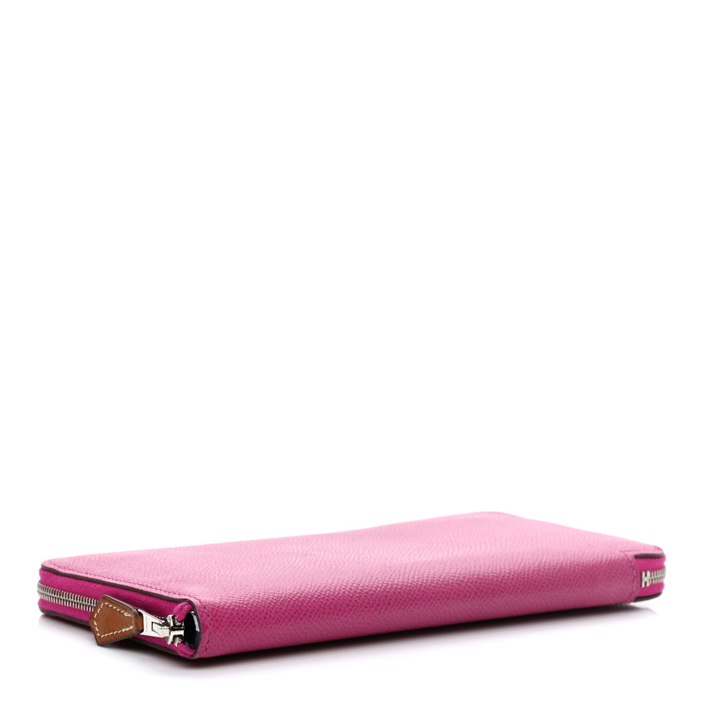 Epsom Silk'In Wallet Rose Pourpre Bleu Lin