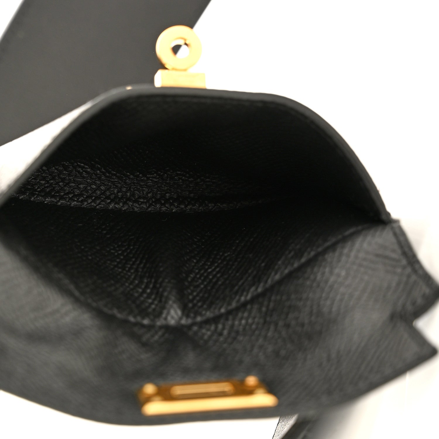 Hermes Swift Epsom Pocket Kelly Shoulder Strap Black 3 of 6