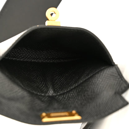 Hermes Swift Epsom Pocket Kelly Shoulder Strap Black 3 of 6