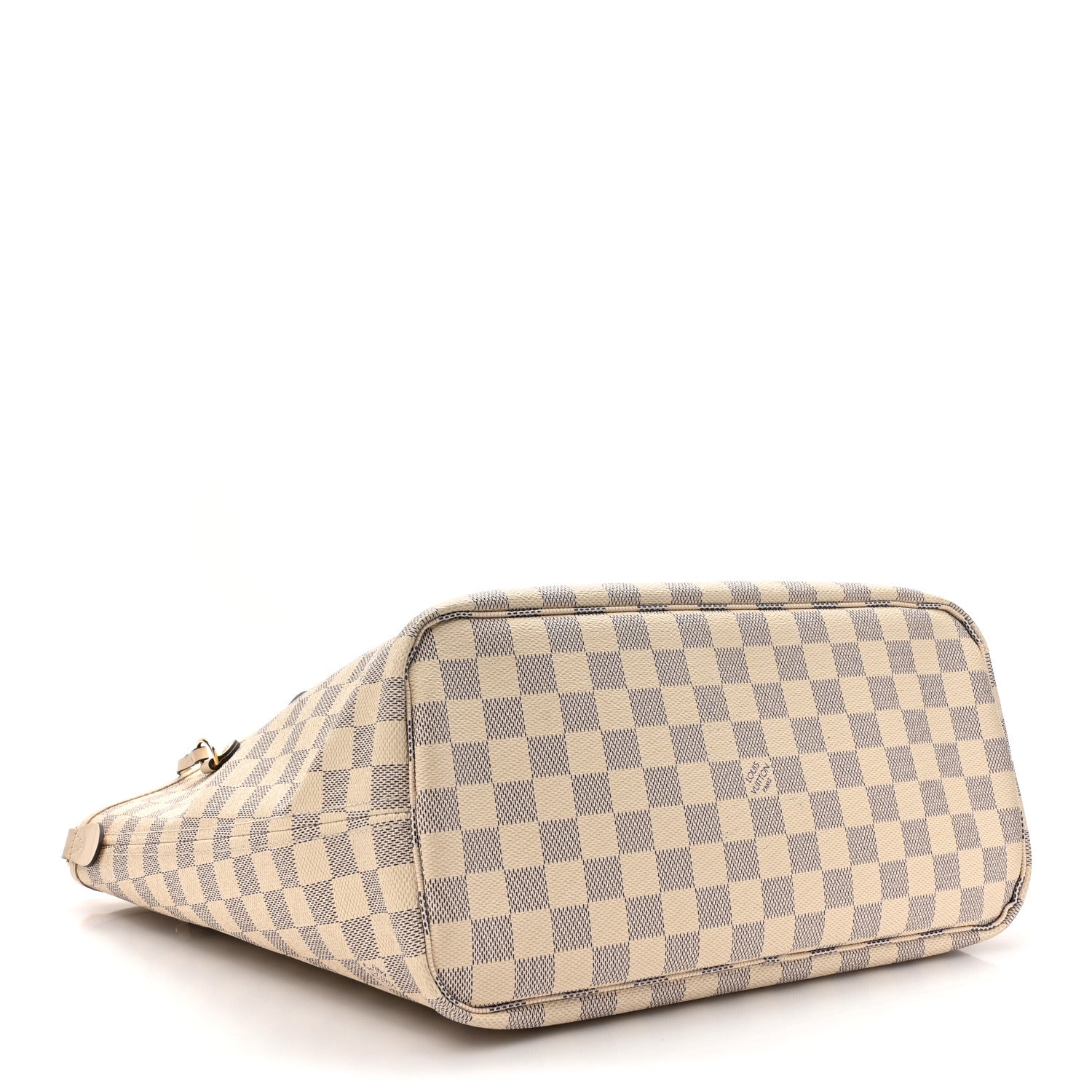 Louis Vuitton Damier Azur Braided Neverfull MM Pink 5 of 16