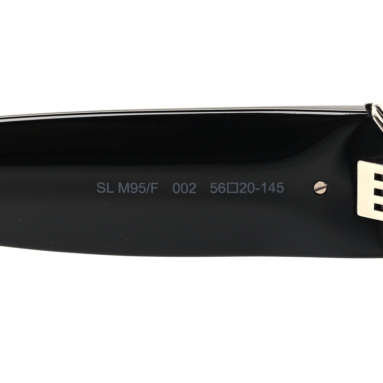 Saint Laurent Acetate Cateye Sunglasses SL M95 F Black 7 of 8