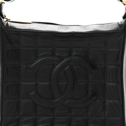 Chanel Lambskin Quilted Small Chocolate Bar Shoulder Bag Black 8 of 11