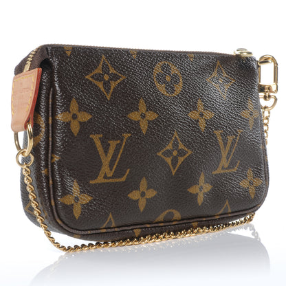 Louis Vuitton Monogram Complice Trunks and Bags Mini Pochette Accessories Beige 3 of 7