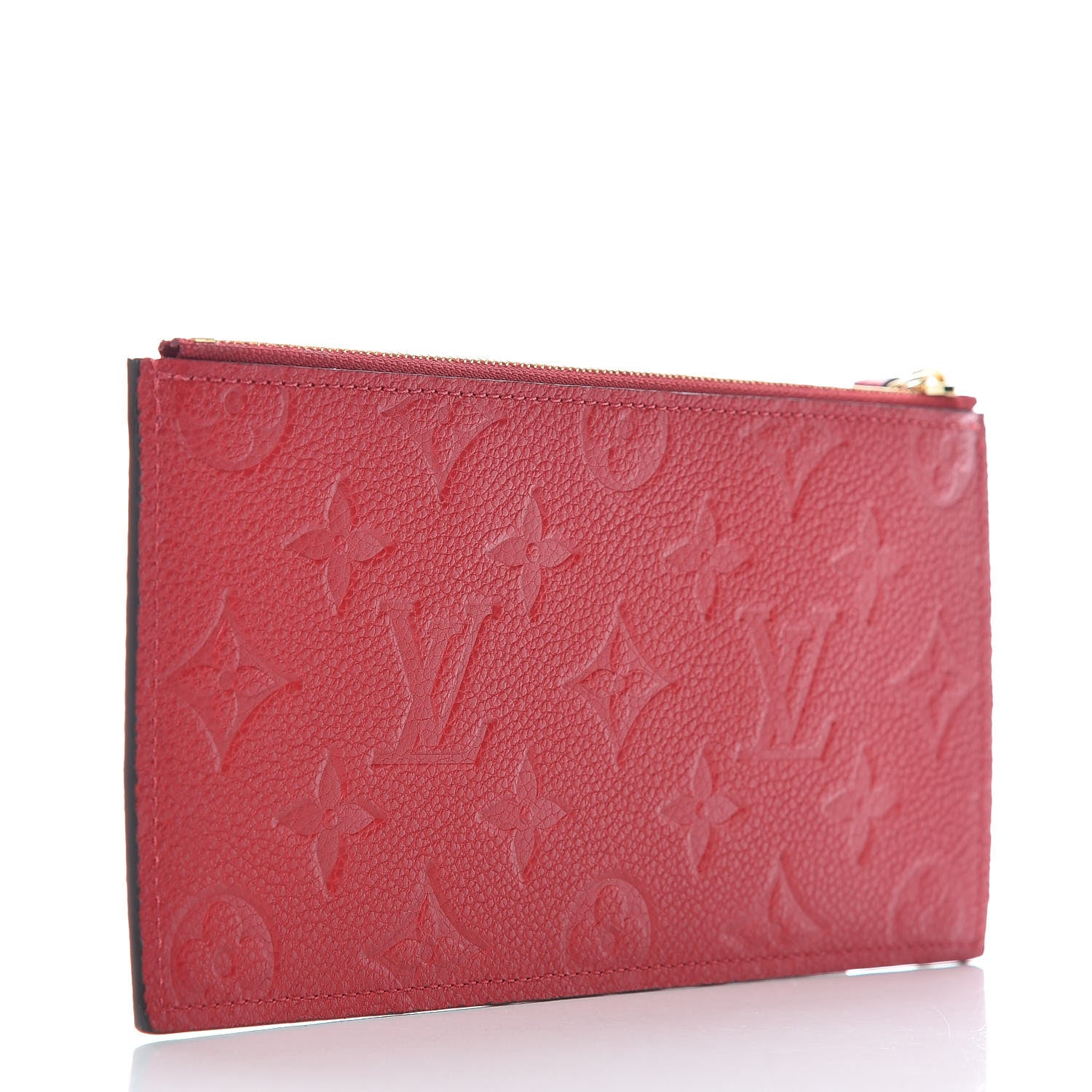 Louis Vuitton Empreinte Pochette Felicie Chain Wallet Scarlet 9 of 12