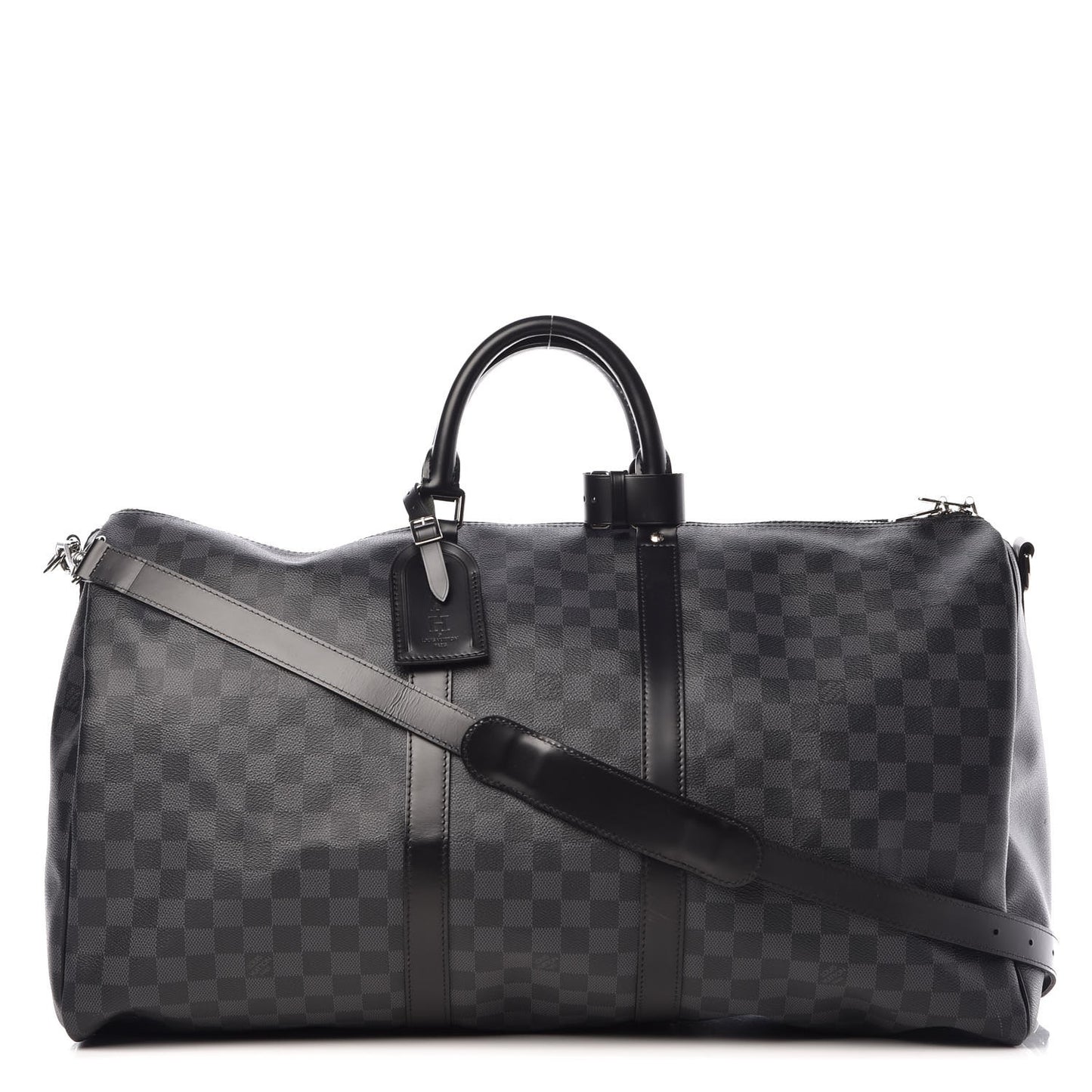 Damier Graphite Keepall Bandouliere 55