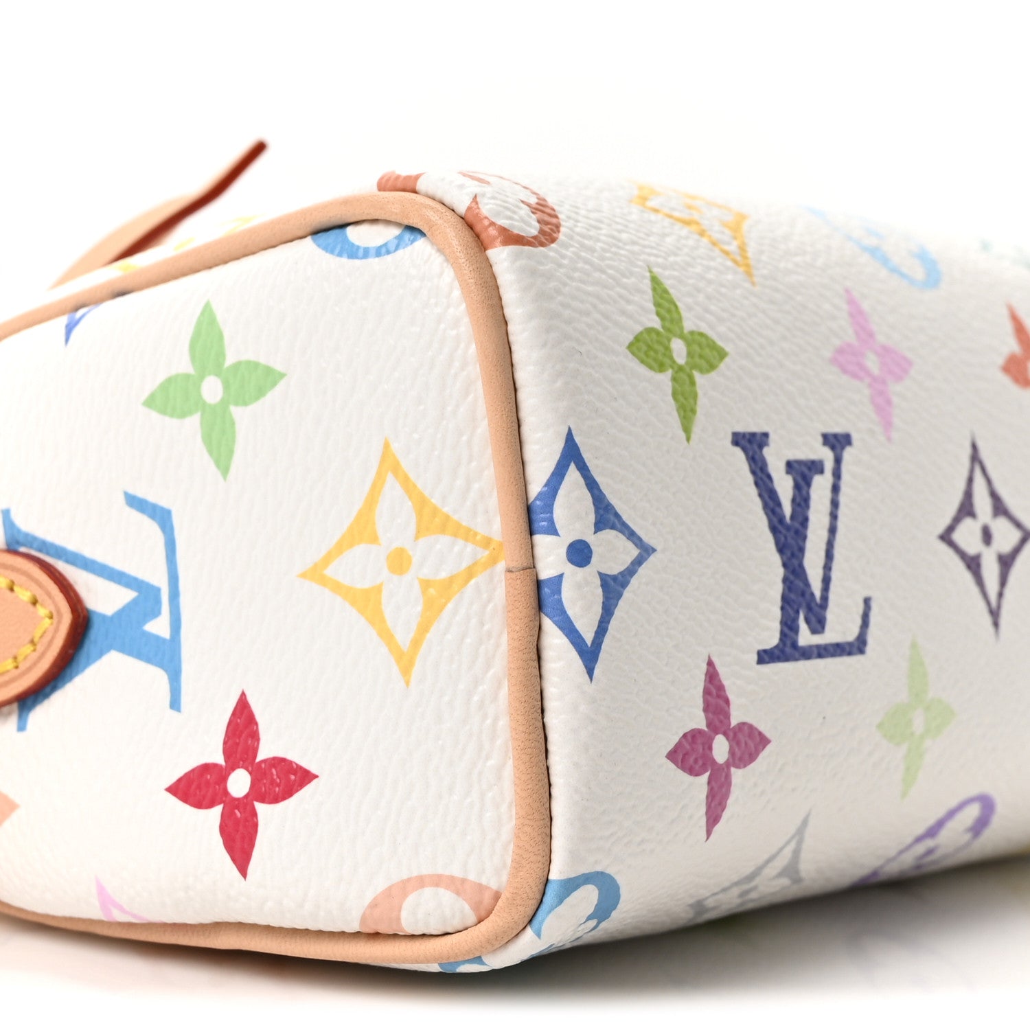 Louis Vuitton LV X TM Monogram Multicolor Nano Speedy White 8 of 9