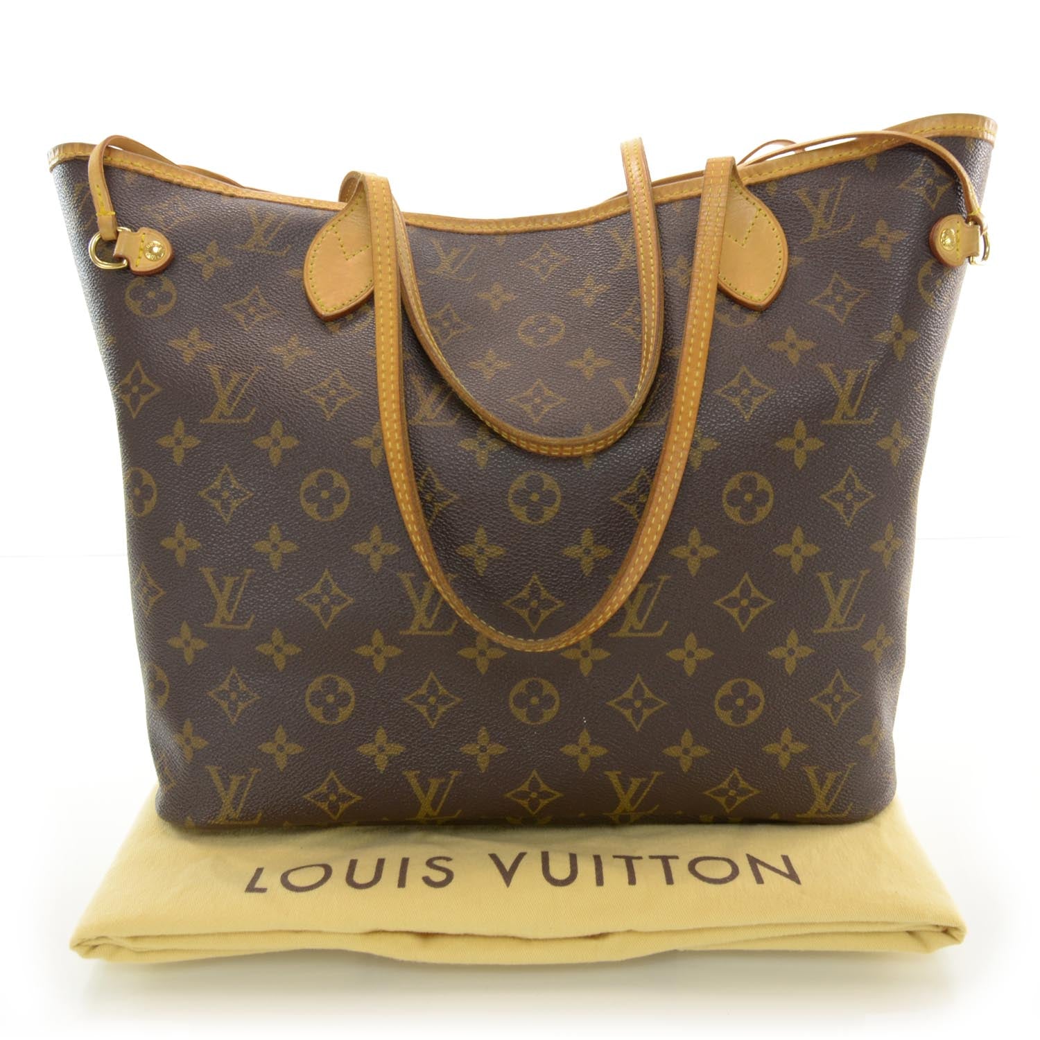 Louis Vuitton Monogram Neverfull MM 3 of 7