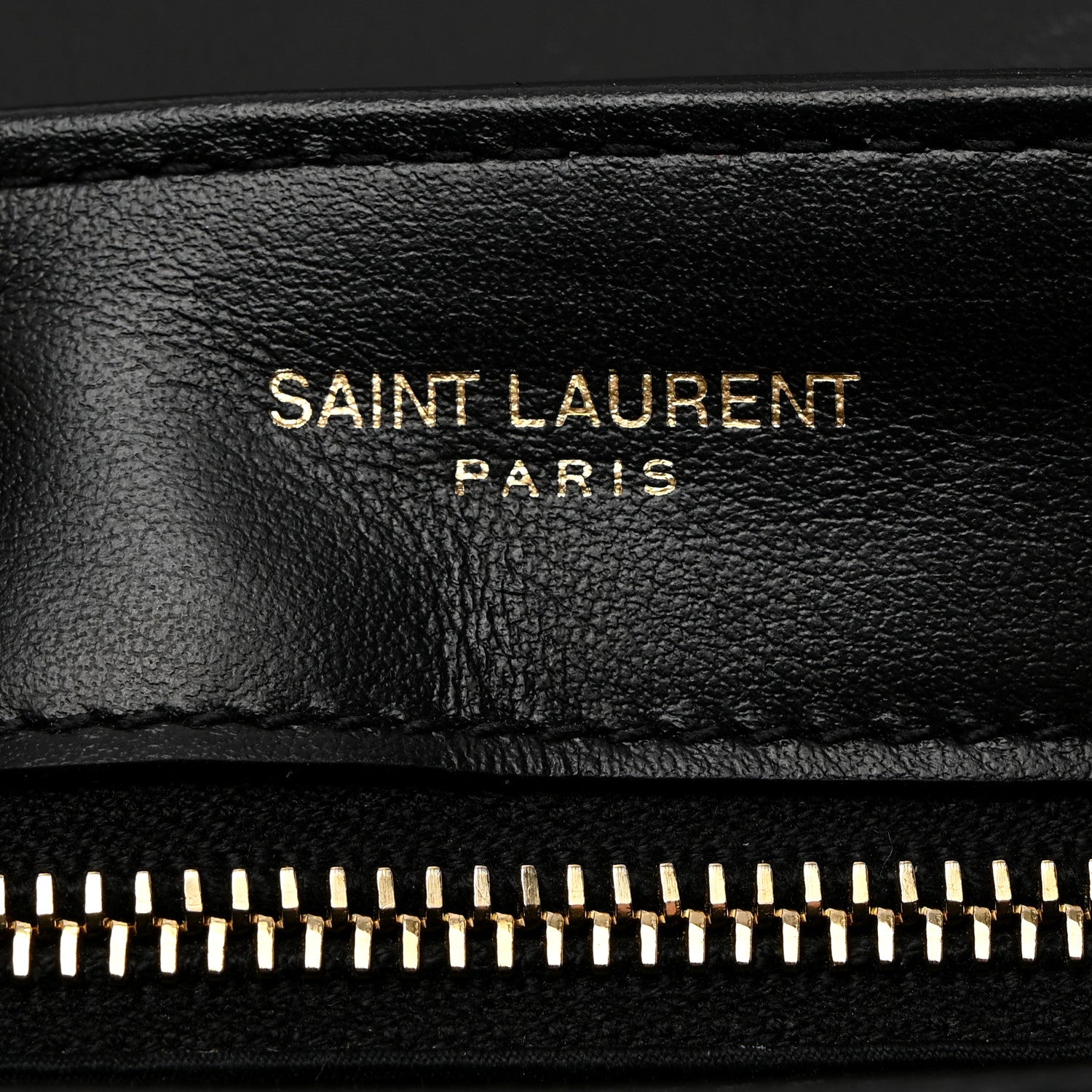 Saint Laurent Calfskin Y Quilted Monogram Toy Loulou Crossbody Bag Black 6 of 11