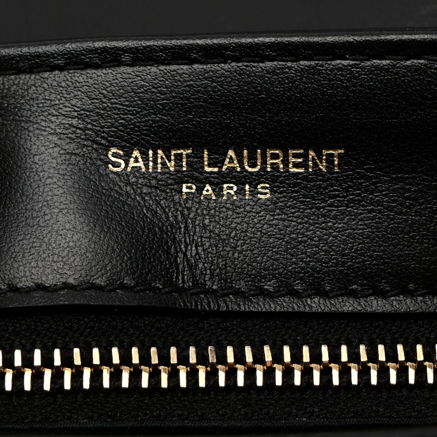Calfskin Y Quilted Monogram Toy Loulou Crossbody Bag Black