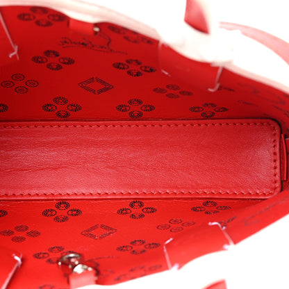 Christian Louboutin Calfskin Loubinthesky Nano Cabata Tote White 5 of 14
