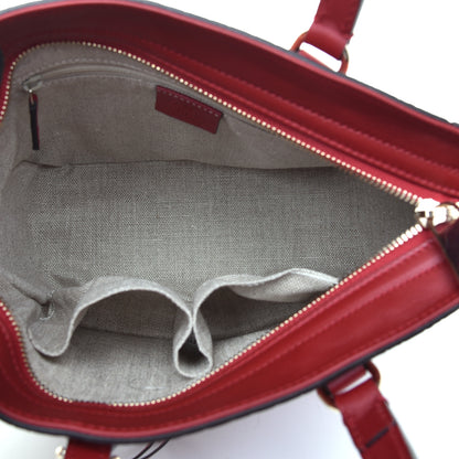Gucci Microguccissima Small Bree Tote Red 5 of 9