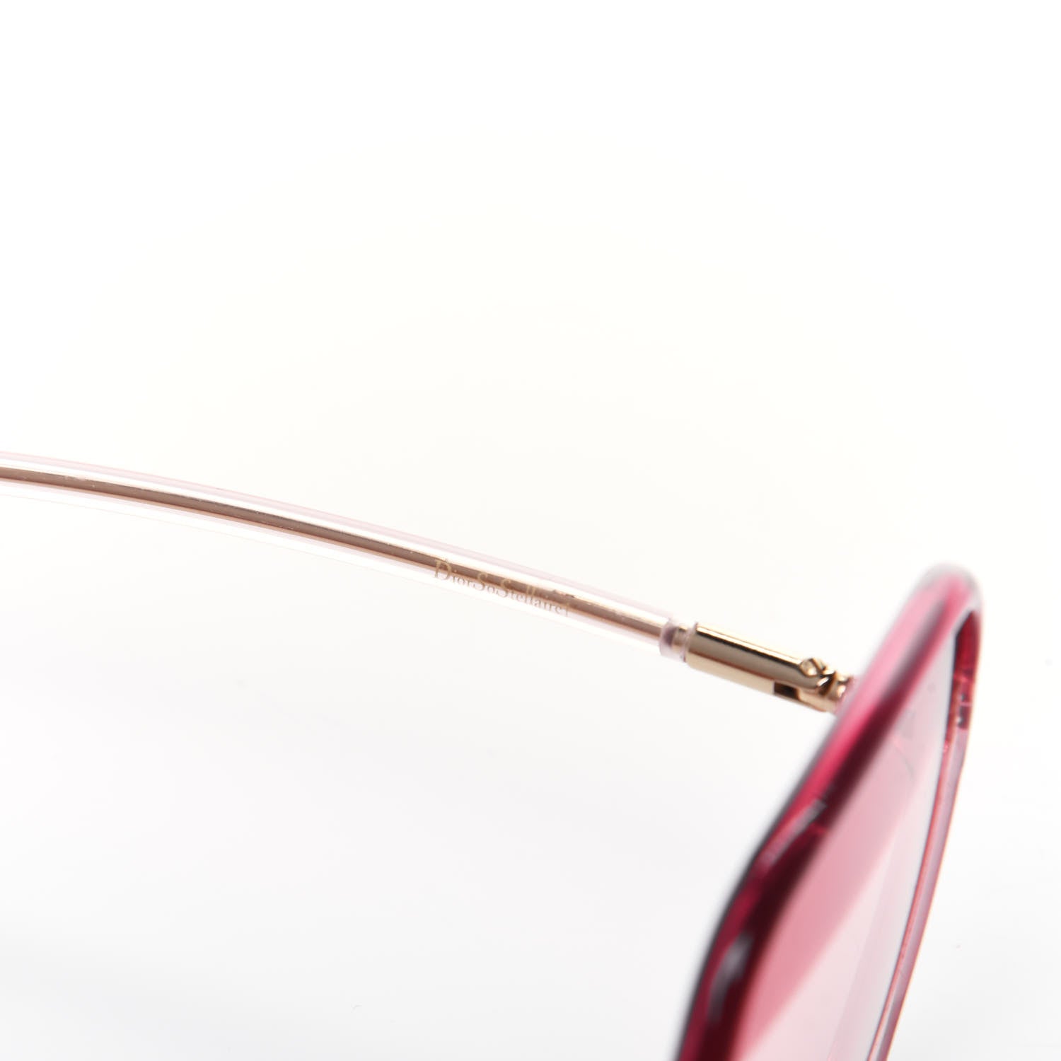 Christian Dior Acetate So Stellaire 1 Sunglasses Burgundy Pink 5 of 9