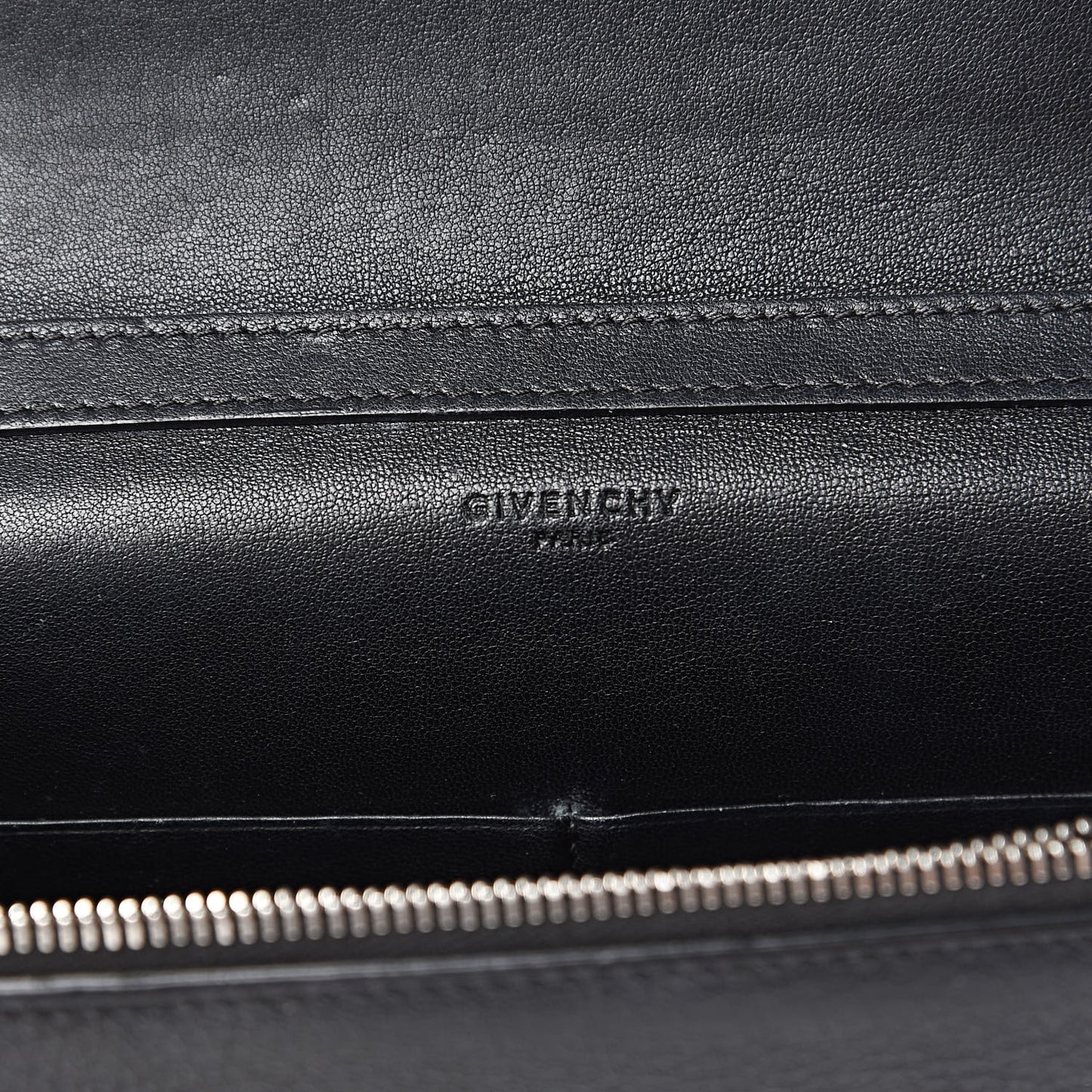 Sugar Goatskin Pandora Chain Wallet Black