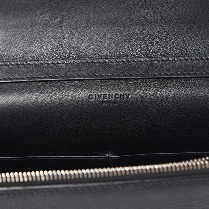 Givenchy Sugar Goatskin Pandora Chain Wallet Black 6 of 14