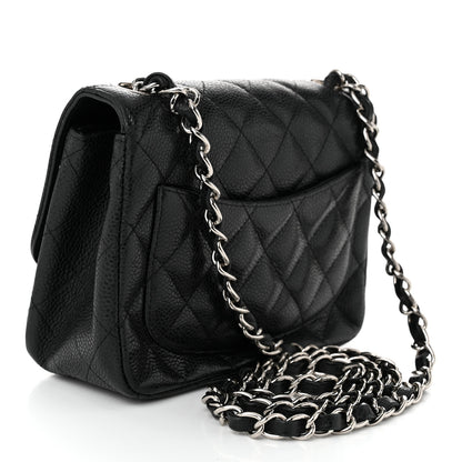 Chanel Caviar Quilted Mini Square Flap Black 3 of 10