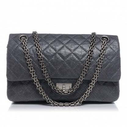 Chanel Aged Calfskin 50th Anniversary 2.55 Reissue 225 Flap Grey 1 of 8
