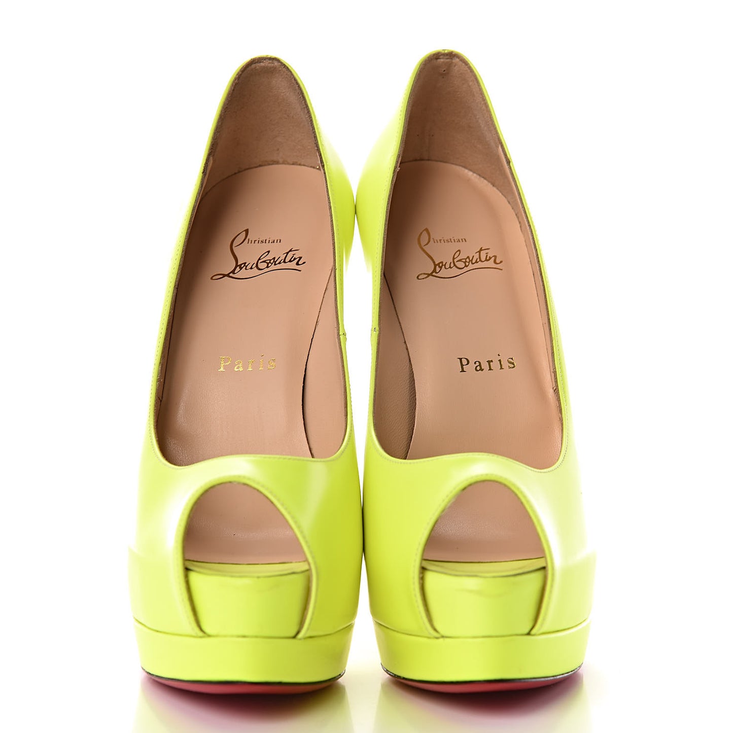 Calfskin Palais Royal 140 Pumps 38.5 Fluo